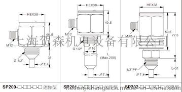 SP热质式流动开关SP200LBRA20031